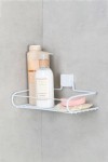 Ömür Boyu Paslanmaz Yapışkanlı Banyo Rafı, Banyo Düzenleyici, Banyo Organizer, Şampuan Rafı