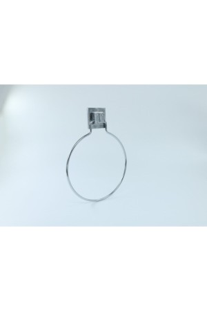 Yuvarlak Havluluk Krom Metal Havluluk Paslanmaz Banyo Havluluk Mutfak Havluluk Düşmeyen Yapıştırma